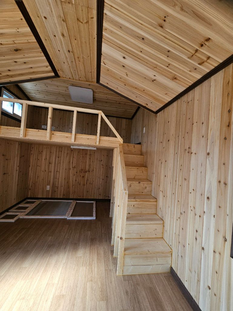 3*7복층 체류형쉼터, 농막, 이동식주택, 컨테이너 1500만원 이미지