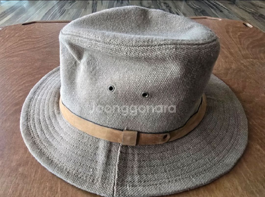 BRONER Made in USA 브로너 빈티지 코튼 버킷햇 모자 이미지