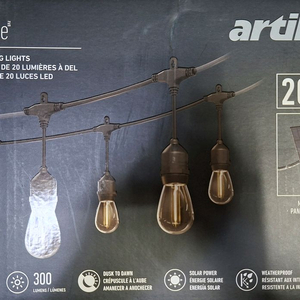 ARTIKA LED 솔라 라이트 태양광 패널 전구 이미지