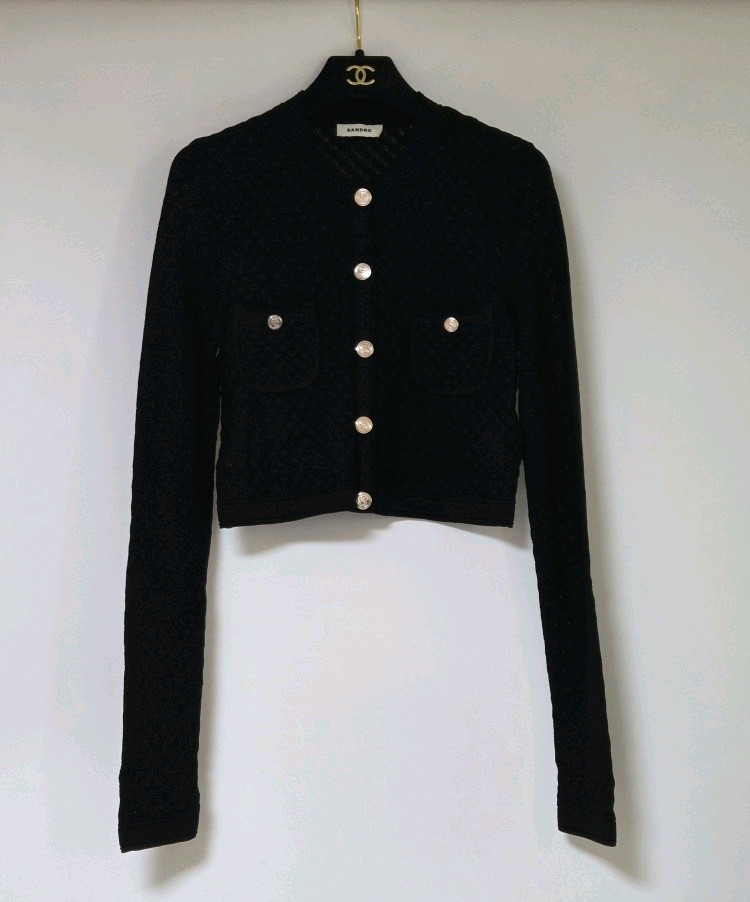 산드로 SANDRO 포인텔 니트 가디건 (1) 이미지