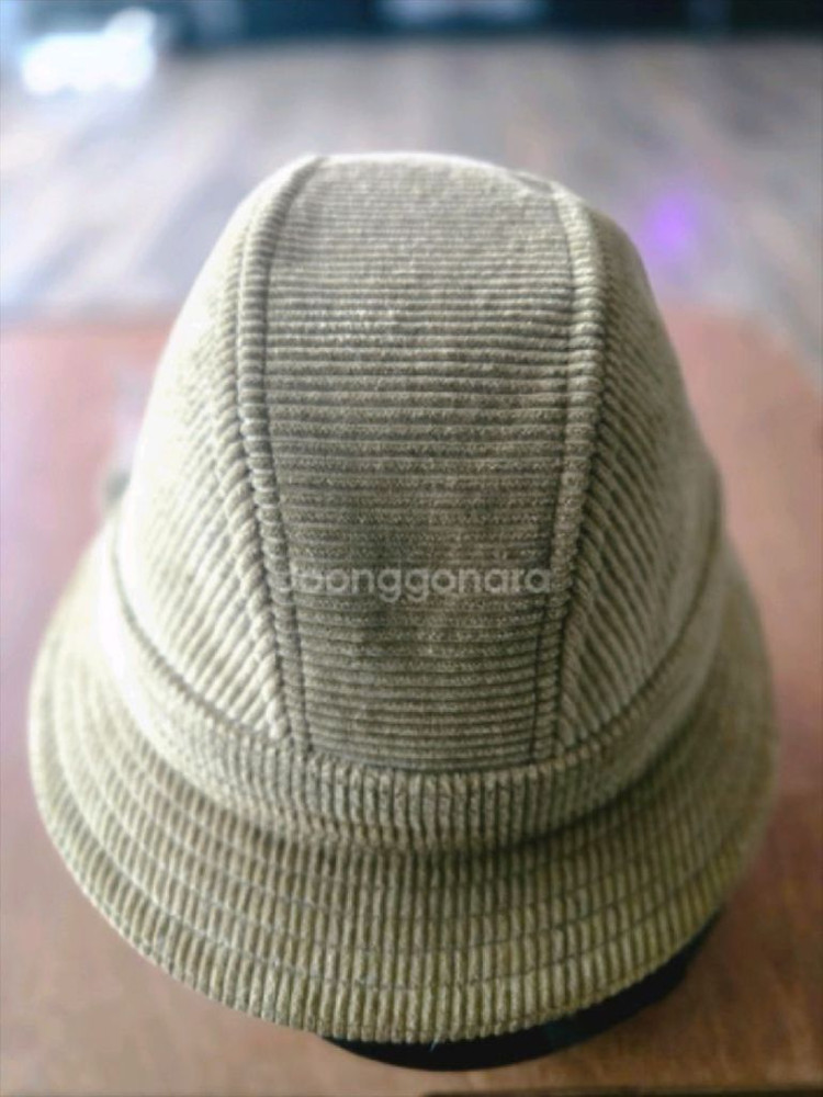 캉골(KANGOL) Countryman 코듀로이 트릴비 모자 (올리브 / L) 영국 직수입품 이미지