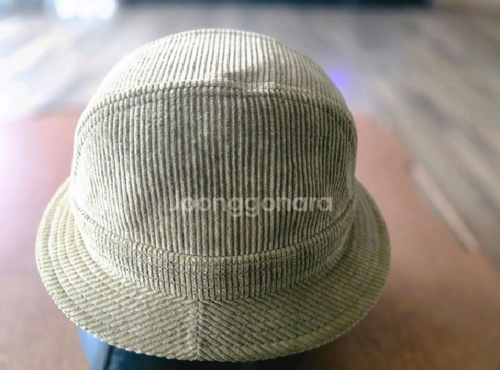 캉골(KANGOL) Countryman 코듀로이 트릴비 모자 (올리브 / L) 영국 직수입품 이미지