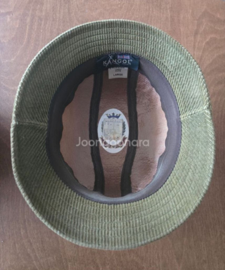 캉골(KANGOL) Countryman 코듀로이 트릴비 모자 (올리브 / L) 영국 직수입품 이미지