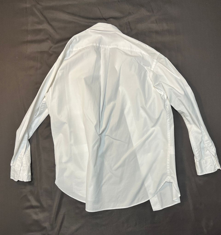 질샌더 유니클로 화이트 셔츠 사이즈M 이미지