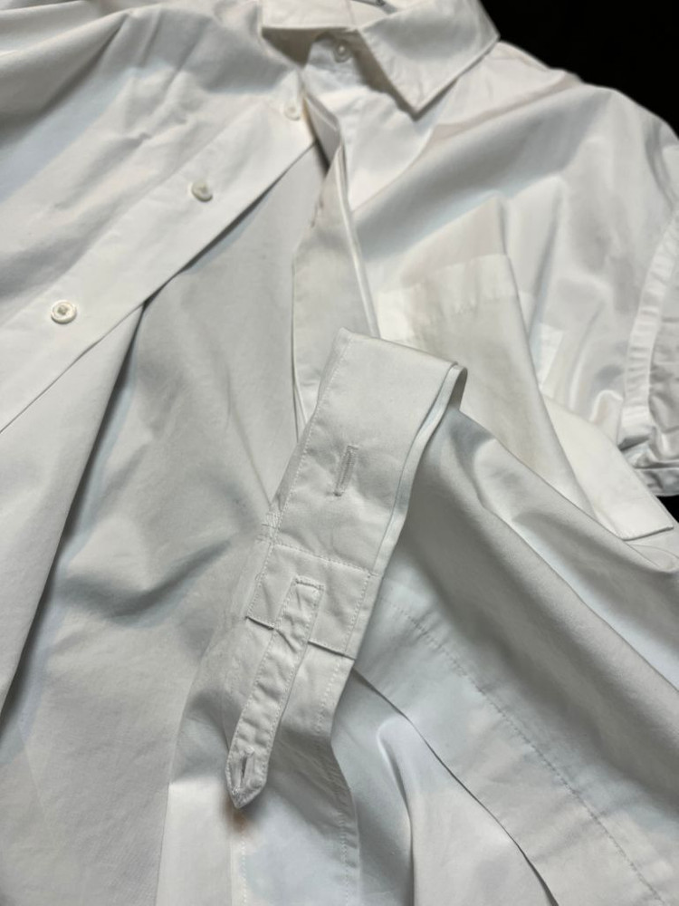 질샌더 유니클로 화이트 셔츠 사이즈M 이미지