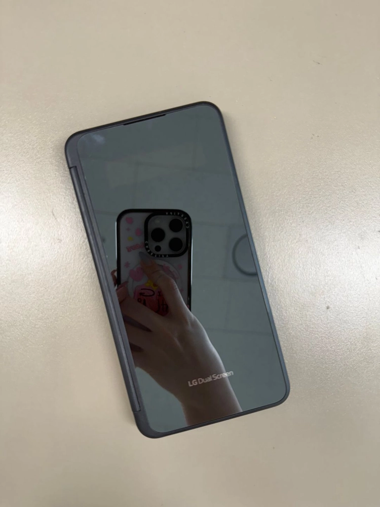 LG V50S 블랙 + 듀얼스크린 세트 깨끗한 A급 무잔상 단말기 16만원 판매해요 이미지