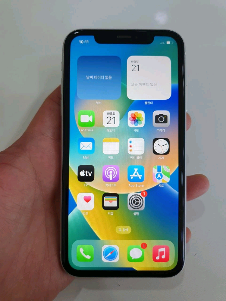 아이폰XR 64G 무잔상 중고폰 공기계 이미지