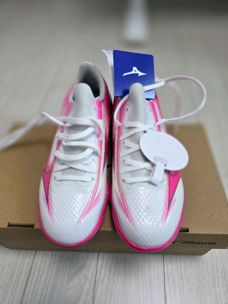 [새상품] 미즈노 알파3 셀렉트 주니어 AS 유소년 인조잔디 축구화 210mm 이미지