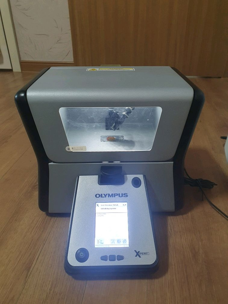 올림푸스 귀금속 탁상용 성분분석기 xrf 중고 goldxpert 수리요망 이미지