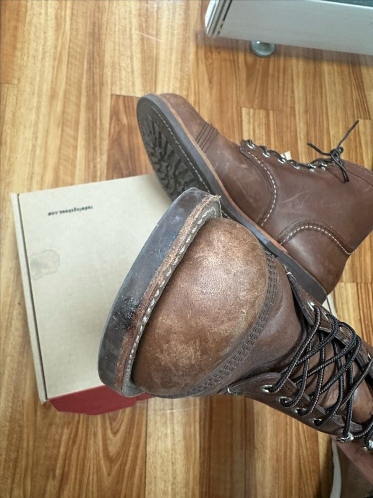 레드윙 아이언레인저 8111 앰버하니스 8D 팝니다 이미지