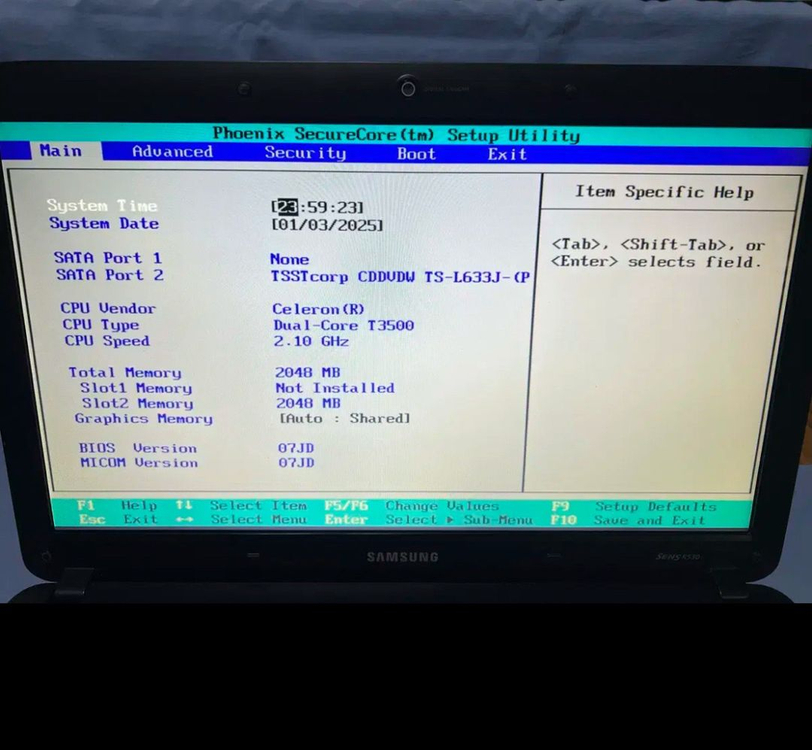 삼성 노트북 SENS R530 이미지