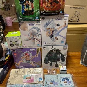 제일복권 메모리즈 라스트원 사보 에이스 원피스 월드 콜렉터블 월콜 프리미엄 피규어 몽키 D 루피 기어5 보니 이미지