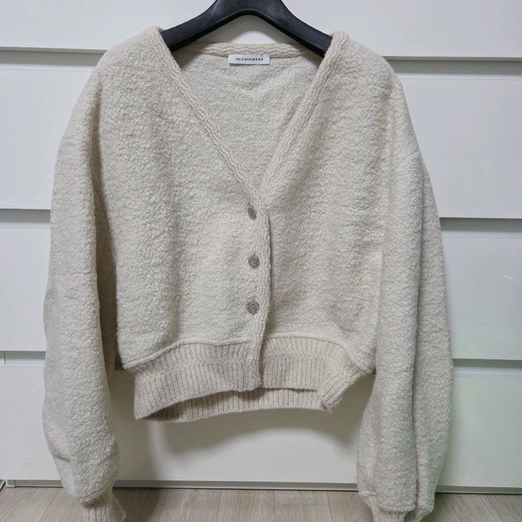 더캐시미어 알파카 부클 브이넥 자켓 66 랑방 마인 타임 시스템 오브제 sjsj 이미지