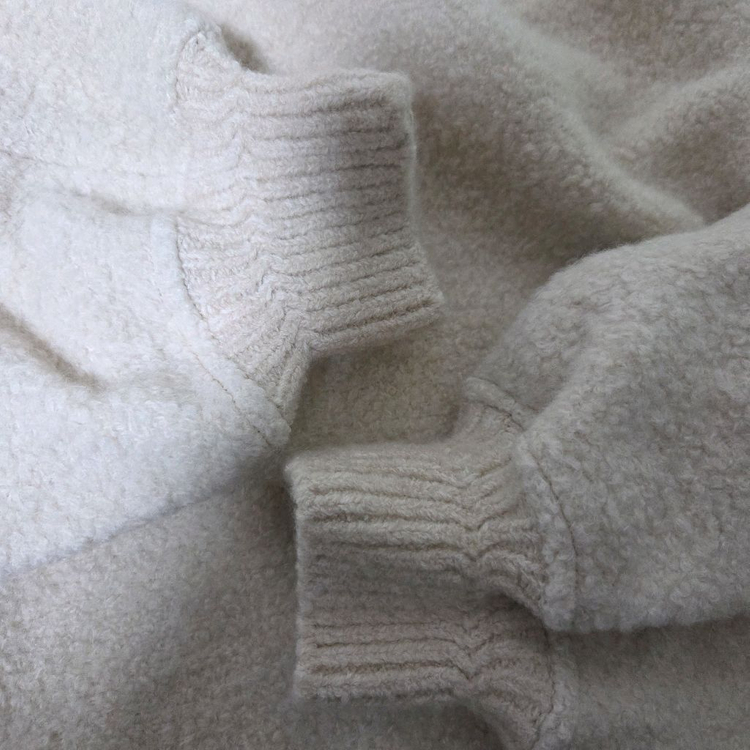 더캐시미어 알파카 부클 브이넥 자켓 66 랑방 마인 타임 시스템 오브제 sjsj 이미지