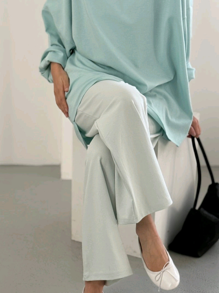 꺌랑 롤업박시티,롤업팬츠 이미지