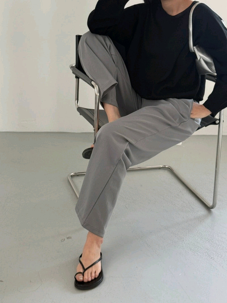 꺌랑 롤업박시티,롤업팬츠 이미지