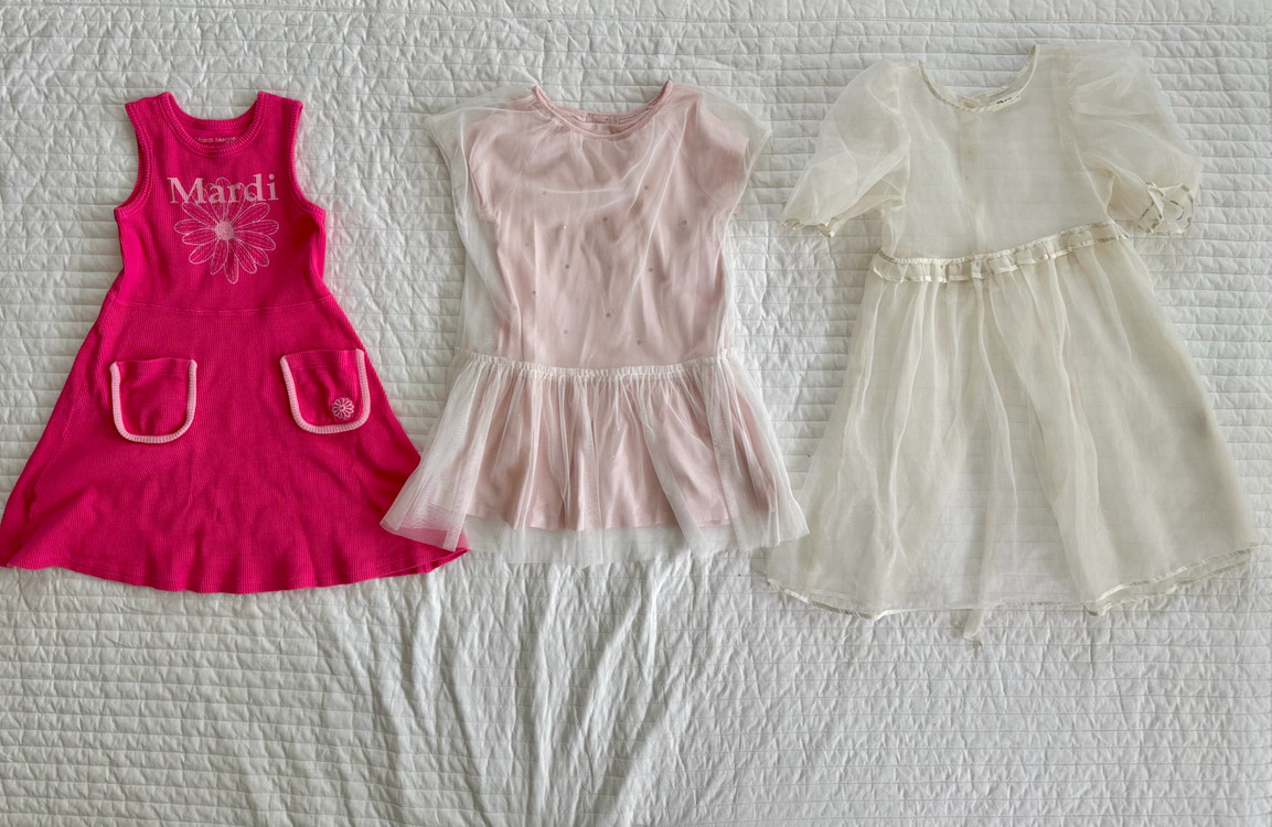 여아 원피스(프렌치켓, 마르디 등)130 일괄 이미지