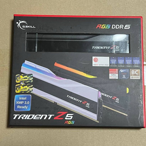 [미개봉/서린정품] 지스킬 DDR5-5600 CL30 TRIDENT Z5 RGB 블랙 (32GB) 이미지