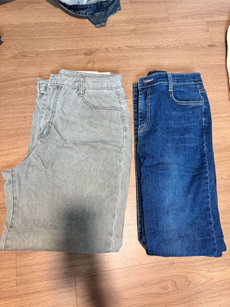 꺌랑 김현정 루피움 진주바지 / 안입었어청바지 / 워싱피그먼트 3 새상품 이미지