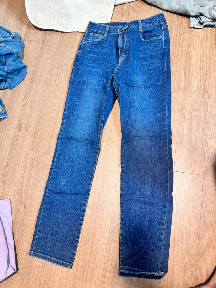 꺌랑 김현정 루피움 진주바지 / 안입었어청바지 / 워싱피그먼트 3 새상품 이미지