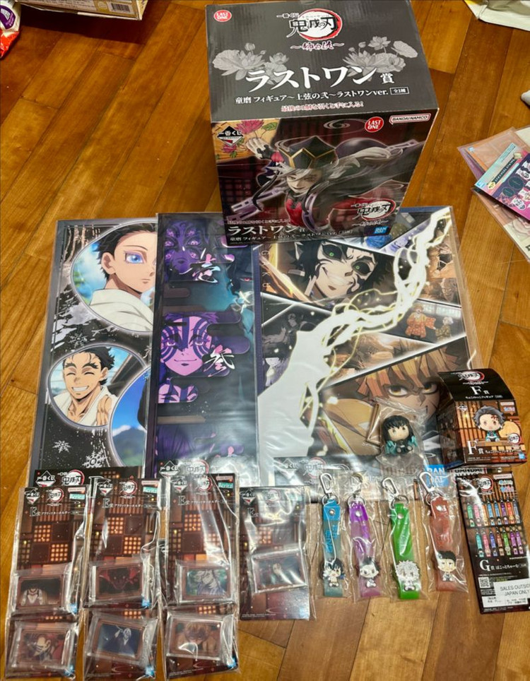 제일복권 나루토 라스트원 육미 히나타 페인 킬러비 지라이야 에코백 귀멸의 칼날 라스트원 도우마 굿즈 이미지