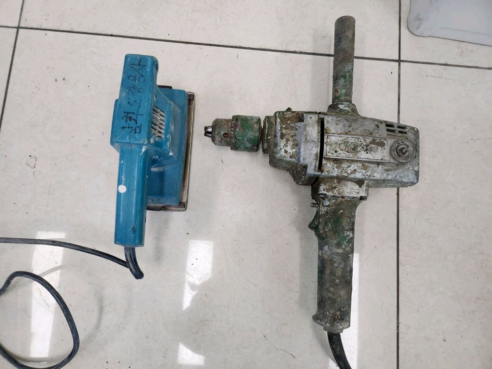 계양 D-16 믹서드릴 시멘트 교반기 LG 오비탈 샌더 경기광주 택배가능 이미지