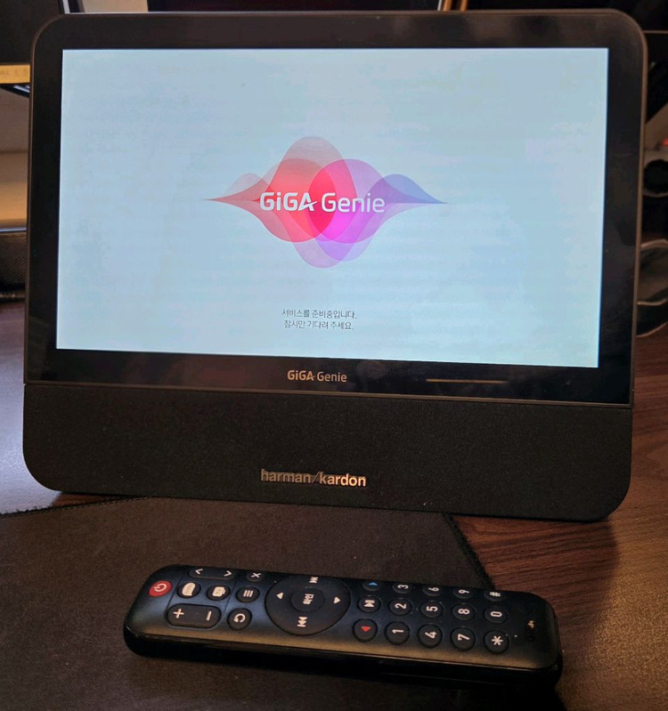 기가지니 테이블 tv 이미지