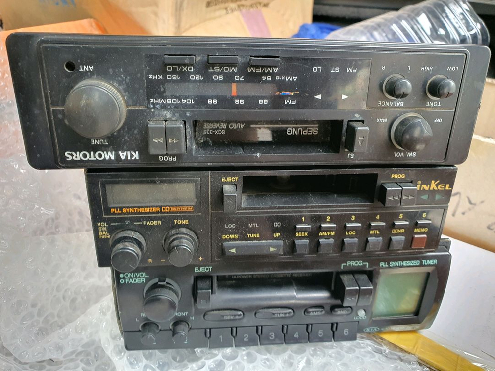 갤로퍼1.순정 2단오디오.세렉스.콩코드.캐피탈.구형 프라이드 순정 오디오 판매 이미지