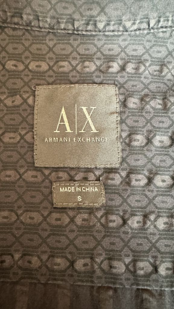 아르마니 익스체인지 AX 셔츠 남방 정품 새상품급S사이 이미지