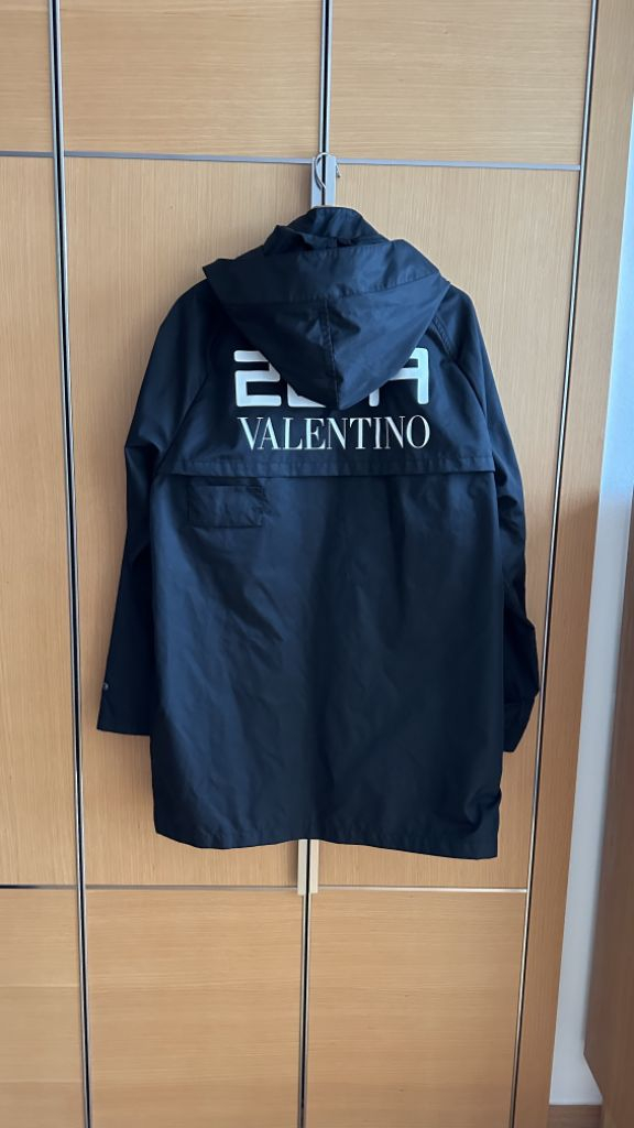 발렌티노 VALENTINO 아노락 후드 사파리 야상 바 이미지