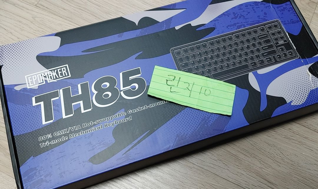 EPOMAKER 에포메이커 TH85 유무선 기계식 키보드 (화이트) 풀박스 팝니다 이미지