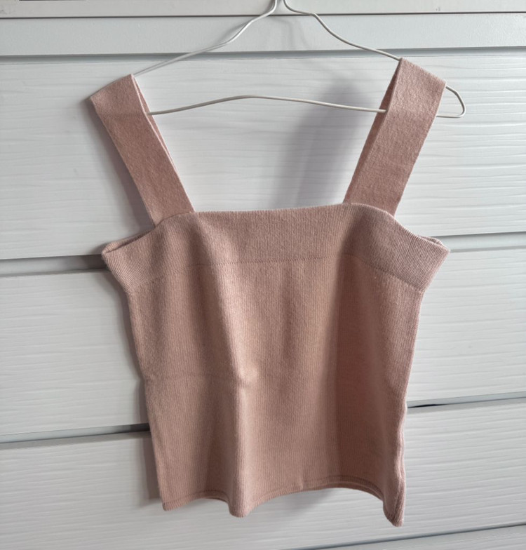 시에 sie 아르 가디건 + 아르 나시 세트 핑크 색상 이미지