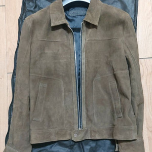 느와르라르메스 스웨이드자켓 카키브라운,블랙 48 이미지