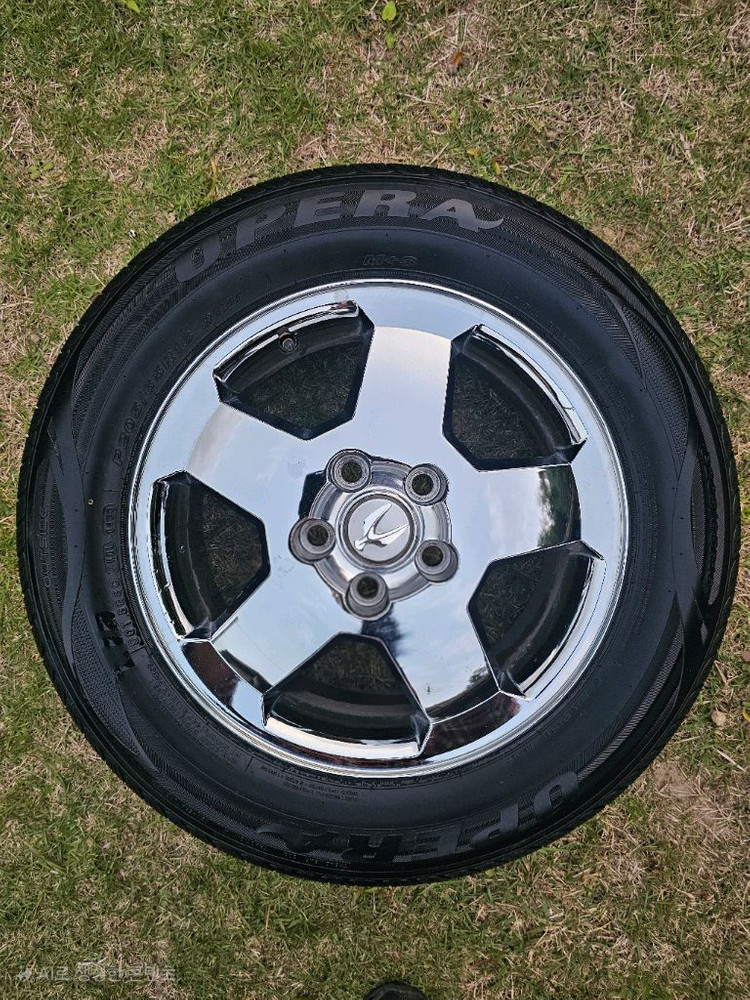 구형 에쿠스 리무진 크롬 16인치 휠타이어 4개 세트 이미지