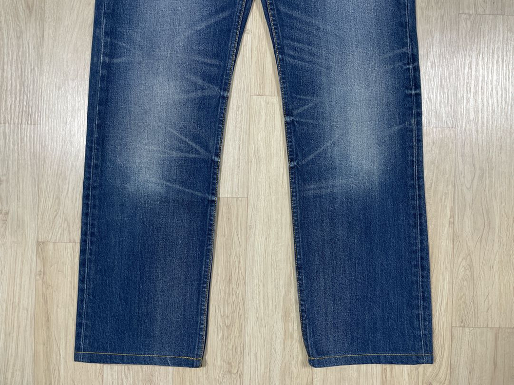 32) 00s 리바이스 매장판 502 일자핏 워싱 데님팬츠(RRL&LVC&폴로) 이미지