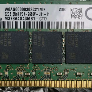DDR4 32GB 메모리 이미지