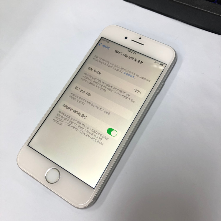 아이폰8 256GB 실버 중고폰 배터리100% 레트로감성 인스타 카메라폰 사진폰 212281 이미지