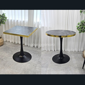 (( 미개봉 새상품 입니다 )) 카페테이블 업소용테이블 티테이블 식당 음식점 테이블 업소테이블 카페식탁 원형테이블 이미지