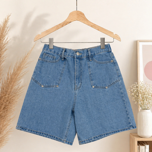 디자이너 데님 청반바지 55-66사이즈 정도 26-27 이미지