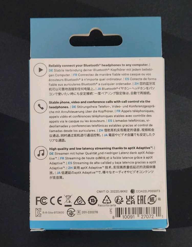 btd600 동글 젠하이져 이미지