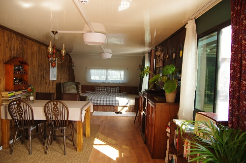 정박형 대형 카라반 (세컨하우스나 숙소로 운영가능)+컨테이너포함 이미지