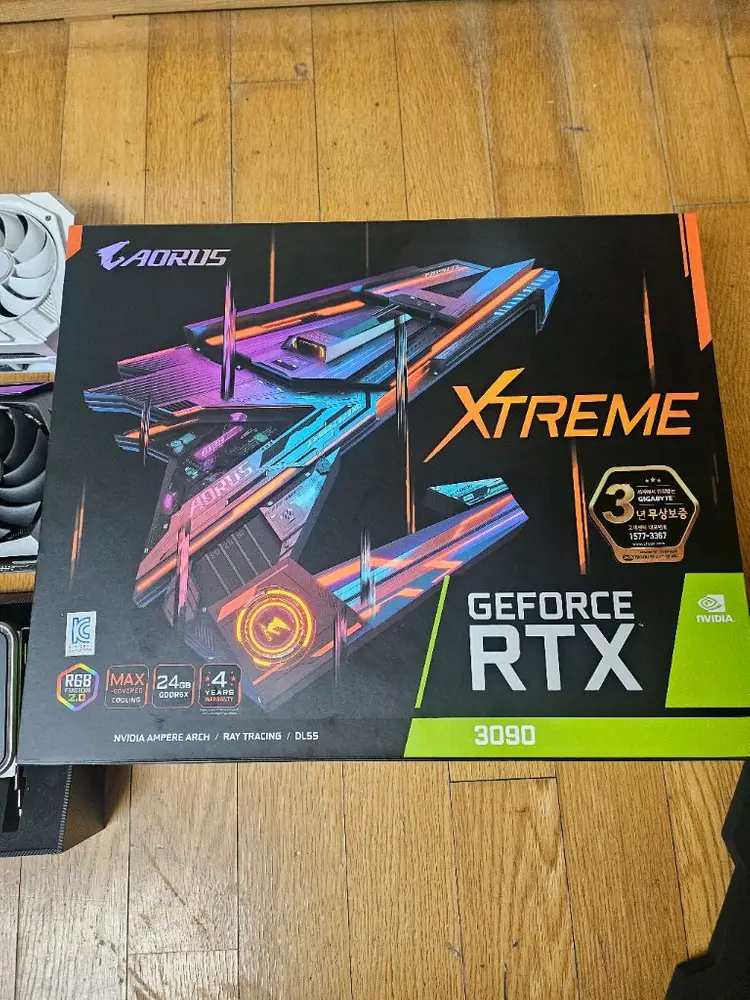 rtx3090 익스트림 기가바이트 풀박스 이미지