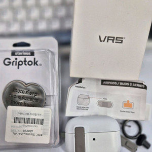 새제품)그립톡 사은품)금VRS 에어팟 프로2/2세대 모던락 케이스 이미지
