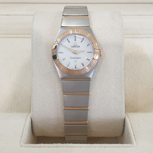 오메가 컨스틸레이션 콤비 자개다이얼 123.20.24.60.05.001 이미지