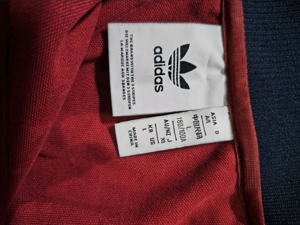 아디다스 아스날 베켄바우어 트랙탑 져지집업 100 / L 이미지