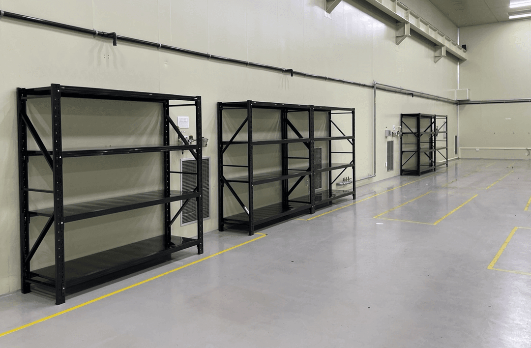 농가 창고 공장용 철제랙 철제선반 중량랙 세계최저가 고릴라랙 중량앵글 이미지