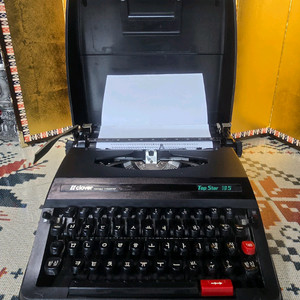 빈티지 크로버 Top Star 10S 한글타자기 이미지