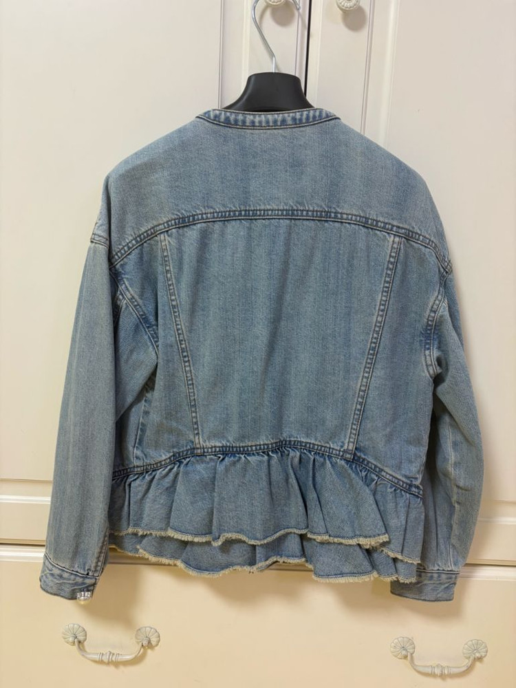 레니본 데님 자켓 판매해요 이미지