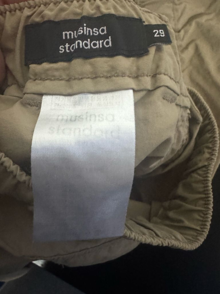 무신사스탠다드 유틸리티 나일론 벨티드 반바지 29 이미지