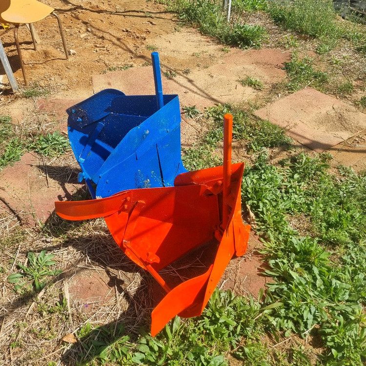 대동 경운기의 배토기 이미지